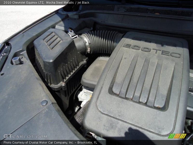 Mocha Steel Metallic / Jet Black 2010 Chevrolet Equinox LTZ
