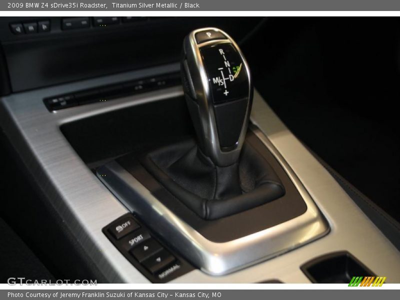 Titanium Silver Metallic / Black 2009 BMW Z4 sDrive35i Roadster