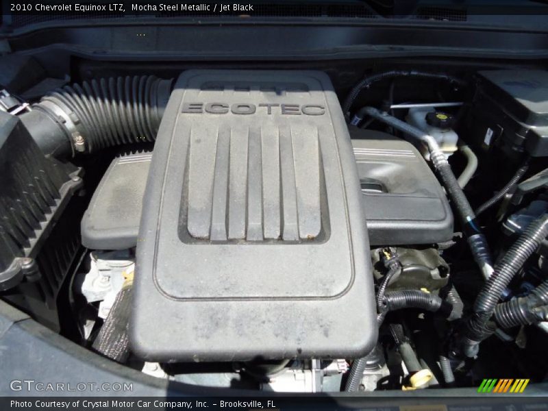Mocha Steel Metallic / Jet Black 2010 Chevrolet Equinox LTZ