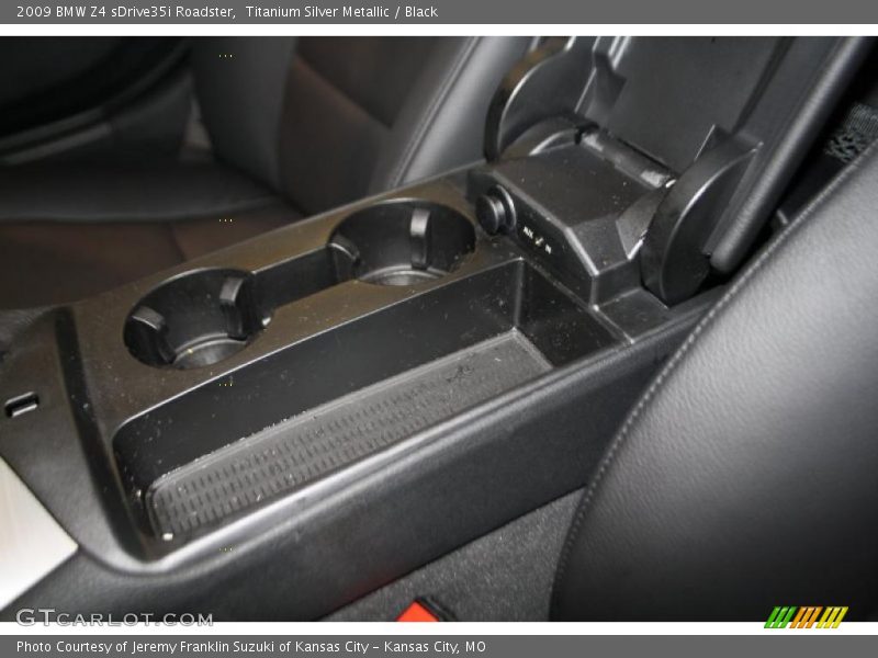 Titanium Silver Metallic / Black 2009 BMW Z4 sDrive35i Roadster