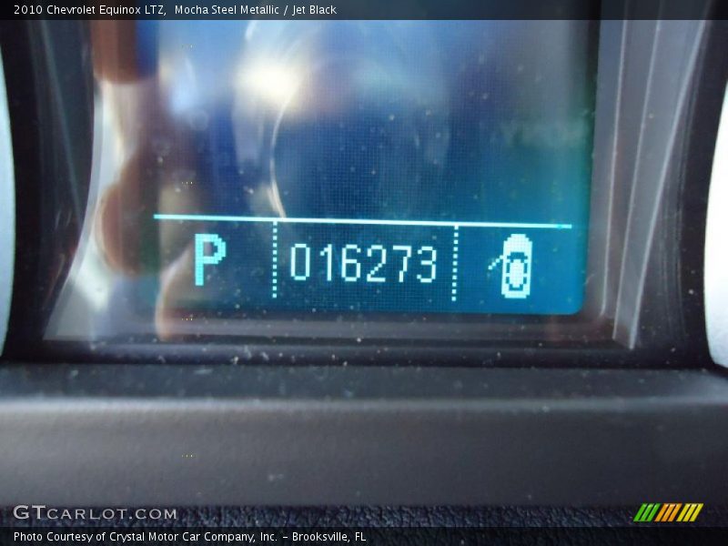 Mocha Steel Metallic / Jet Black 2010 Chevrolet Equinox LTZ