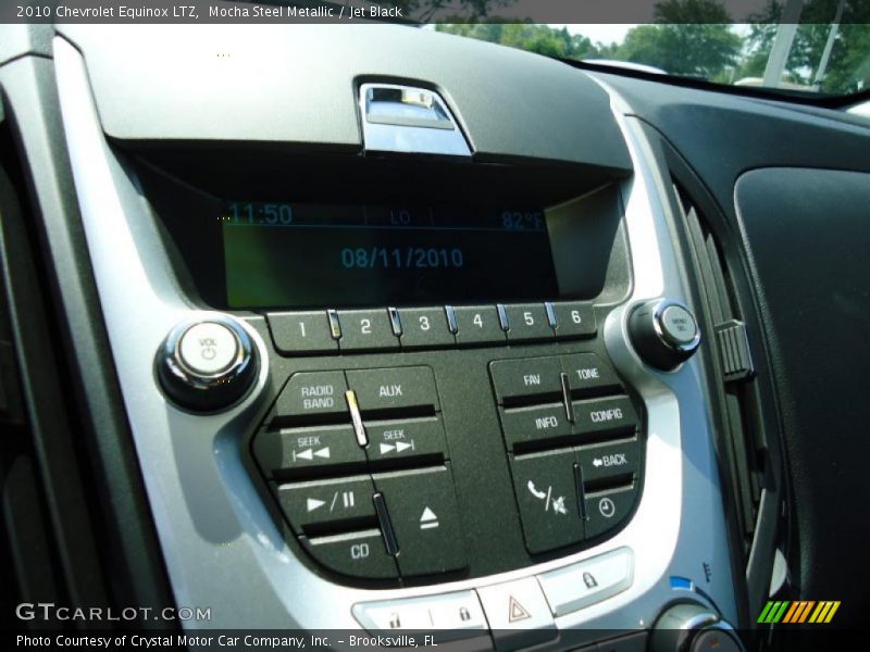 Mocha Steel Metallic / Jet Black 2010 Chevrolet Equinox LTZ