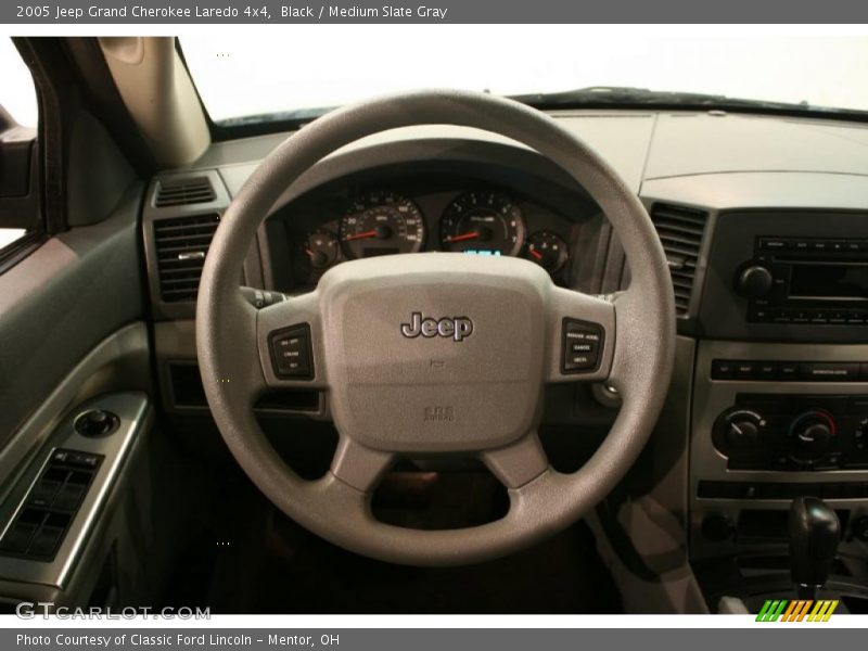 Black / Medium Slate Gray 2005 Jeep Grand Cherokee Laredo 4x4