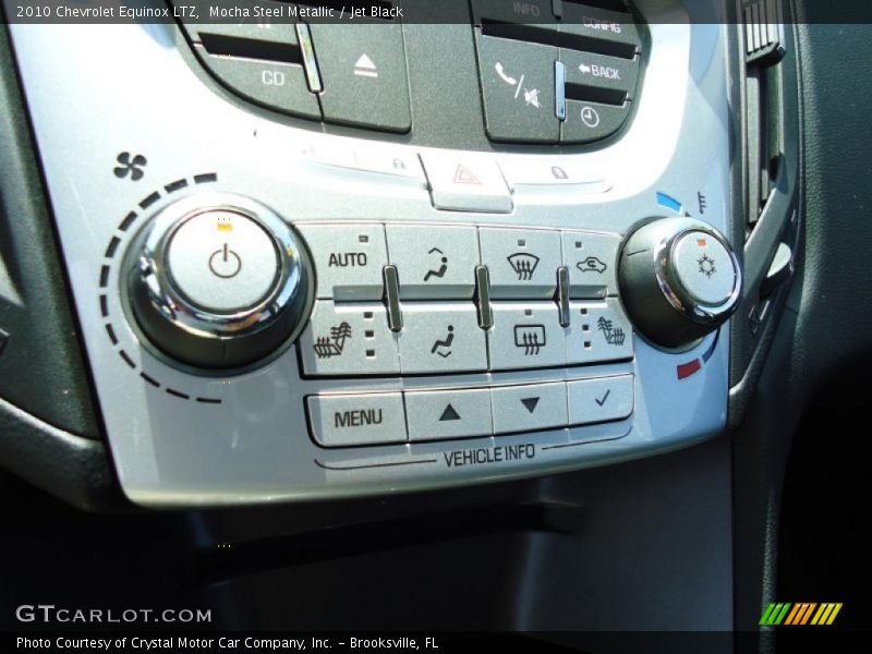 Mocha Steel Metallic / Jet Black 2010 Chevrolet Equinox LTZ
