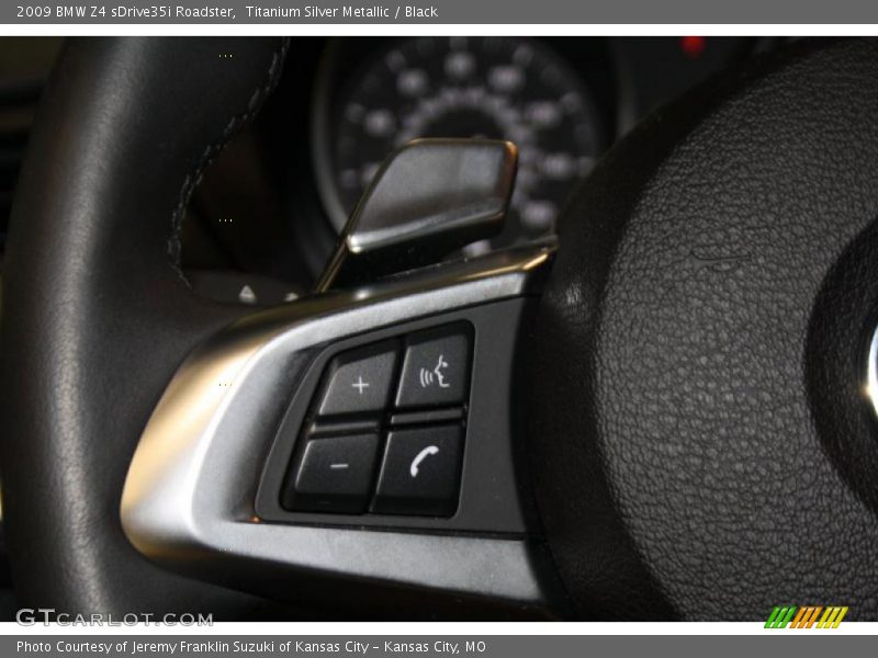 Titanium Silver Metallic / Black 2009 BMW Z4 sDrive35i Roadster