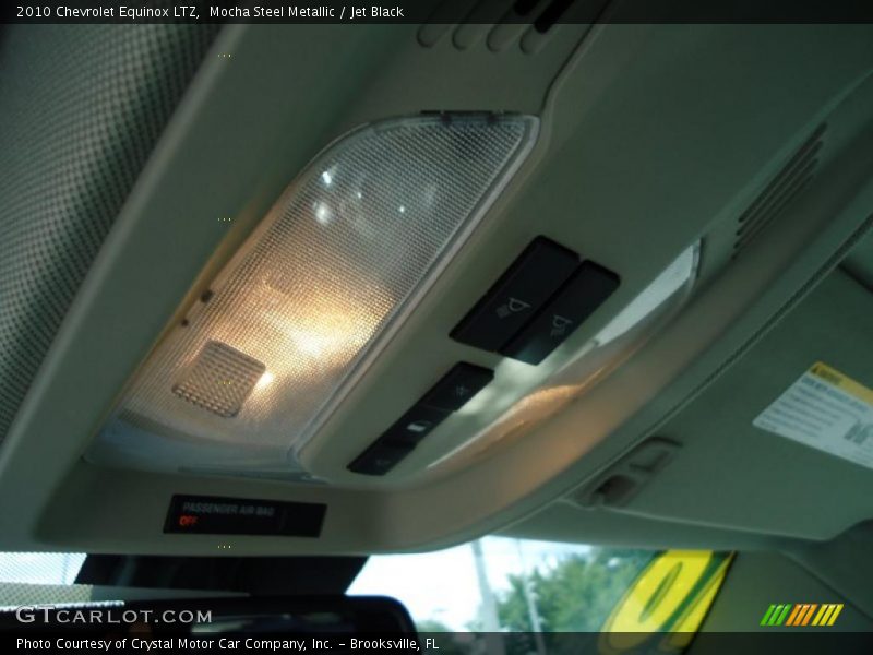 Mocha Steel Metallic / Jet Black 2010 Chevrolet Equinox LTZ