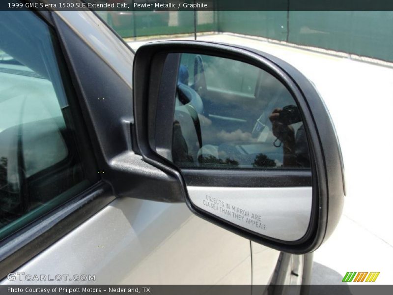 Pewter Metallic / Graphite 1999 GMC Sierra 1500 SLE Extended Cab
