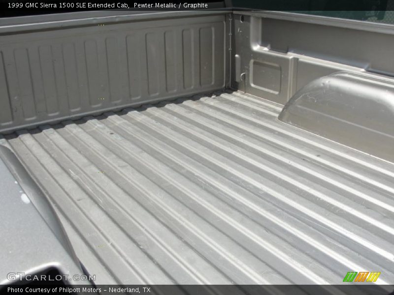 Pewter Metallic / Graphite 1999 GMC Sierra 1500 SLE Extended Cab