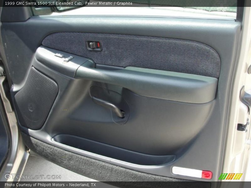 Pewter Metallic / Graphite 1999 GMC Sierra 1500 SLE Extended Cab