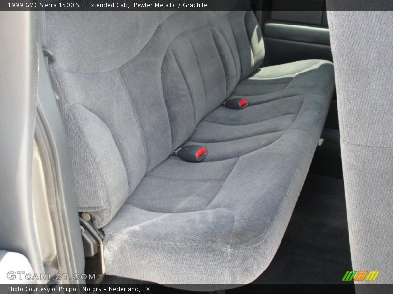 Pewter Metallic / Graphite 1999 GMC Sierra 1500 SLE Extended Cab