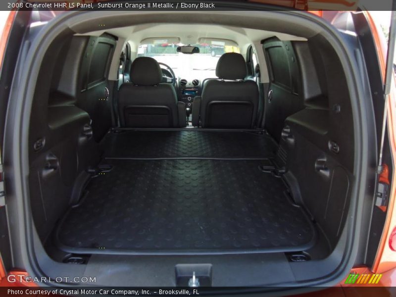 Sunburst Orange II Metallic / Ebony Black 2008 Chevrolet HHR LS Panel