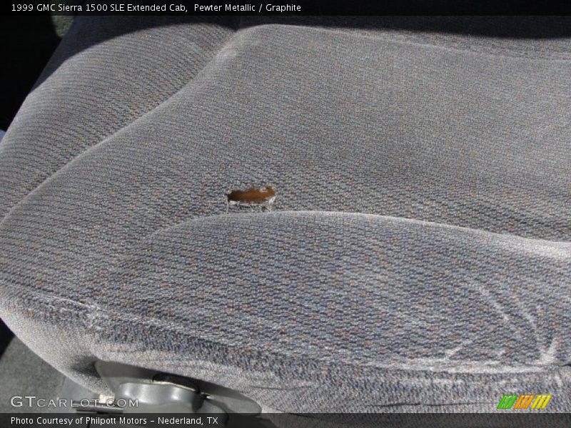 Pewter Metallic / Graphite 1999 GMC Sierra 1500 SLE Extended Cab