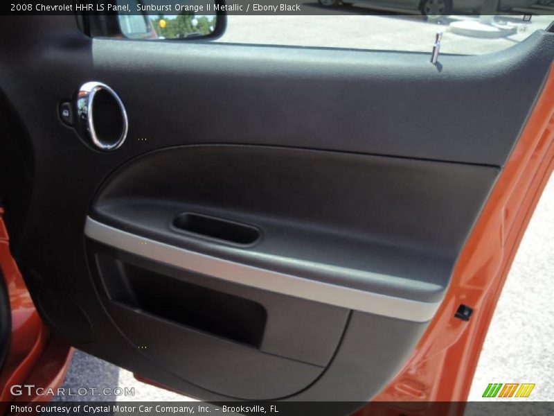 Sunburst Orange II Metallic / Ebony Black 2008 Chevrolet HHR LS Panel