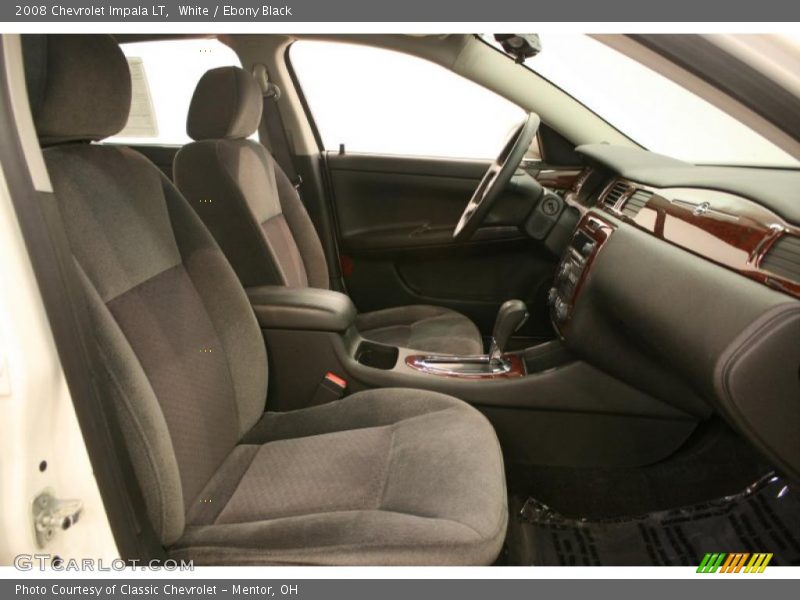 White / Ebony Black 2008 Chevrolet Impala LT