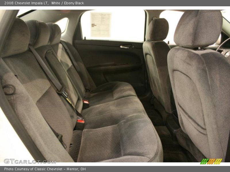 White / Ebony Black 2008 Chevrolet Impala LT