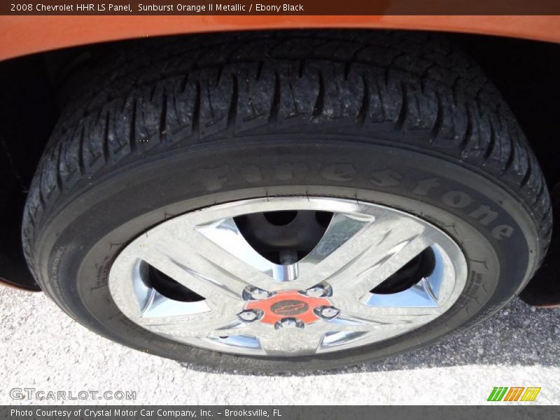 Sunburst Orange II Metallic / Ebony Black 2008 Chevrolet HHR LS Panel