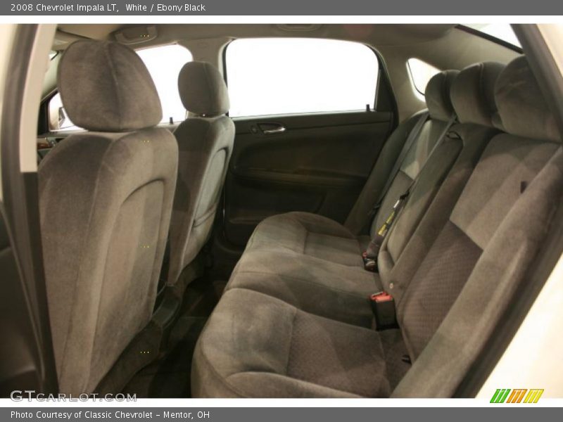 White / Ebony Black 2008 Chevrolet Impala LT