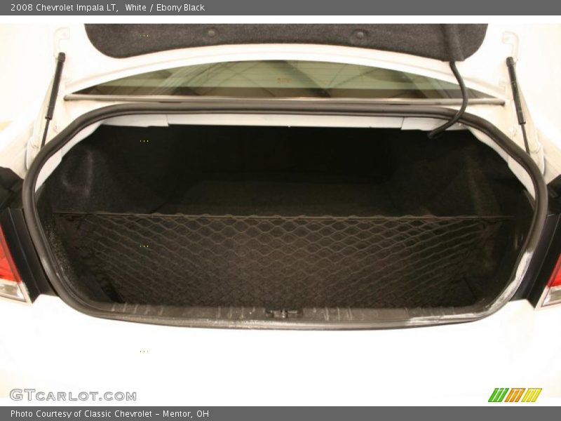 White / Ebony Black 2008 Chevrolet Impala LT