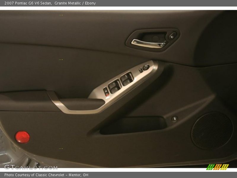 Granite Metallic / Ebony 2007 Pontiac G6 V6 Sedan