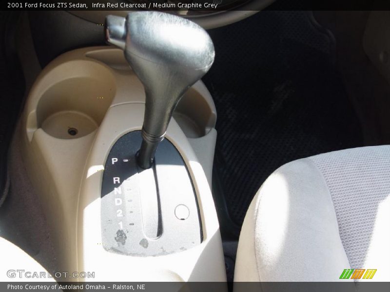 Infra Red Clearcoat / Medium Graphite Grey 2001 Ford Focus ZTS Sedan