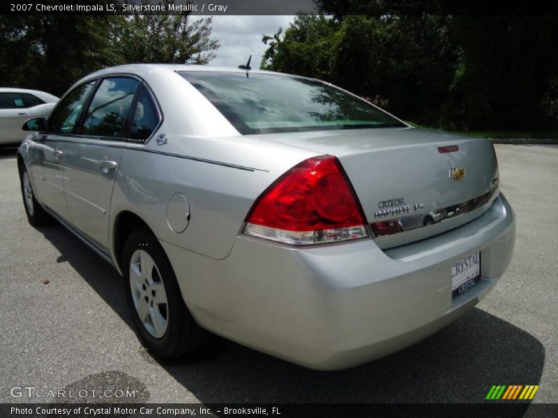 Silverstone Metallic / Gray 2007 Chevrolet Impala LS