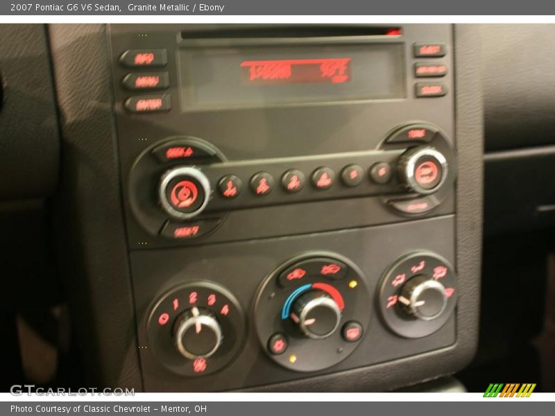 Granite Metallic / Ebony 2007 Pontiac G6 V6 Sedan