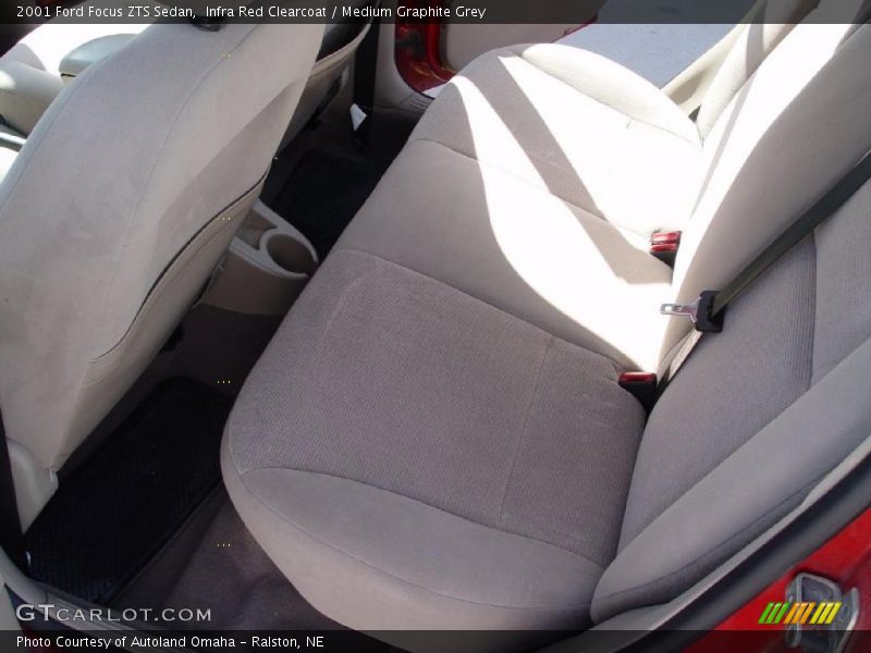 Infra Red Clearcoat / Medium Graphite Grey 2001 Ford Focus ZTS Sedan