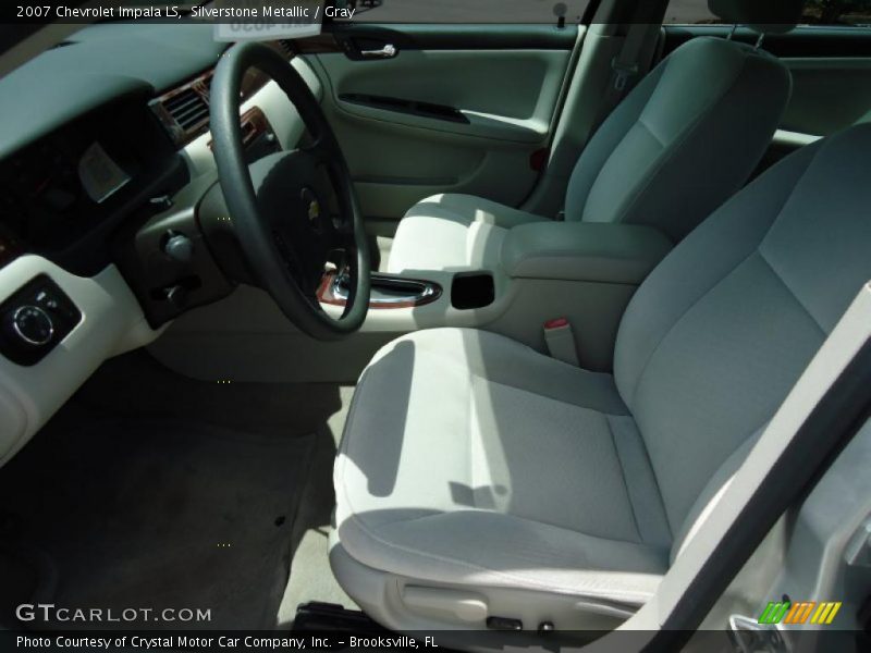 Silverstone Metallic / Gray 2007 Chevrolet Impala LS