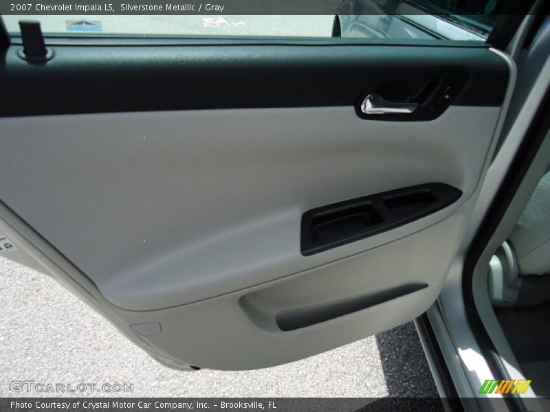 Silverstone Metallic / Gray 2007 Chevrolet Impala LS