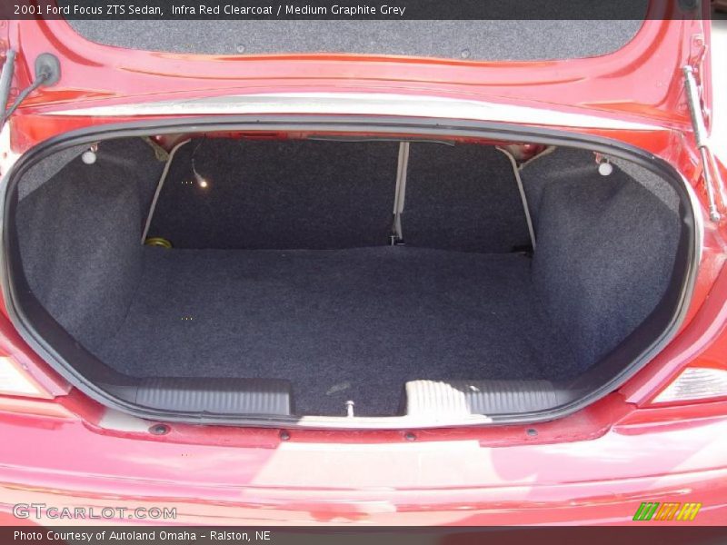 Infra Red Clearcoat / Medium Graphite Grey 2001 Ford Focus ZTS Sedan