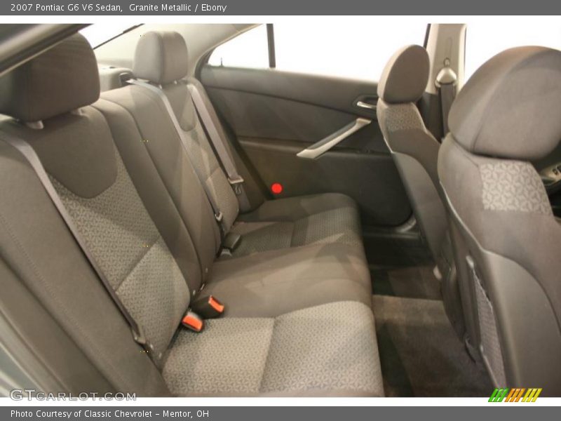 Granite Metallic / Ebony 2007 Pontiac G6 V6 Sedan
