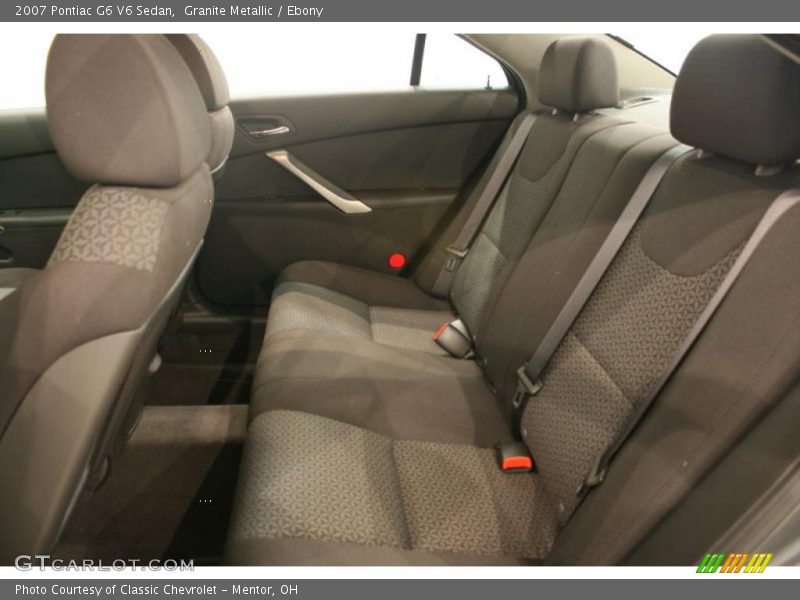 Granite Metallic / Ebony 2007 Pontiac G6 V6 Sedan