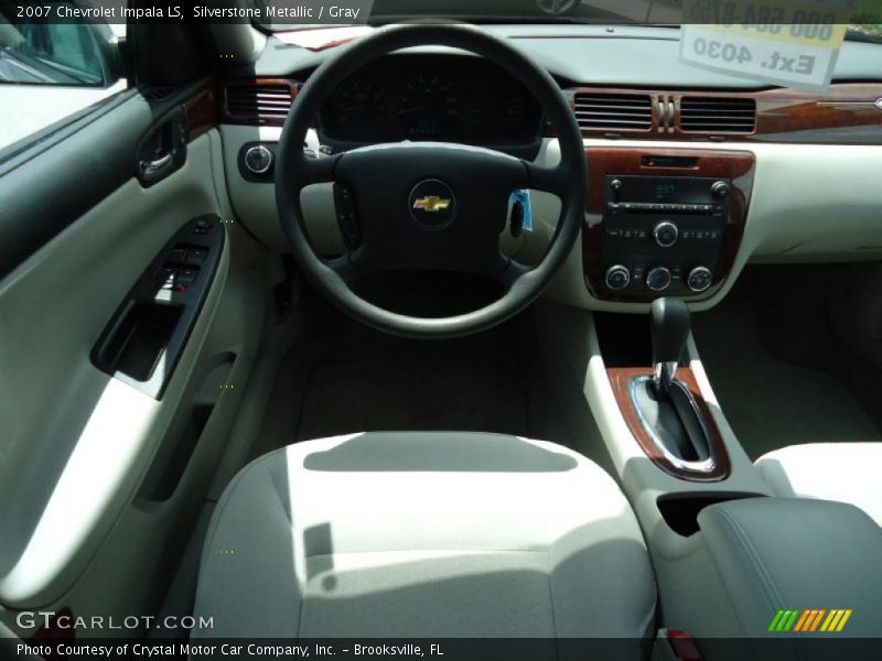 Silverstone Metallic / Gray 2007 Chevrolet Impala LS