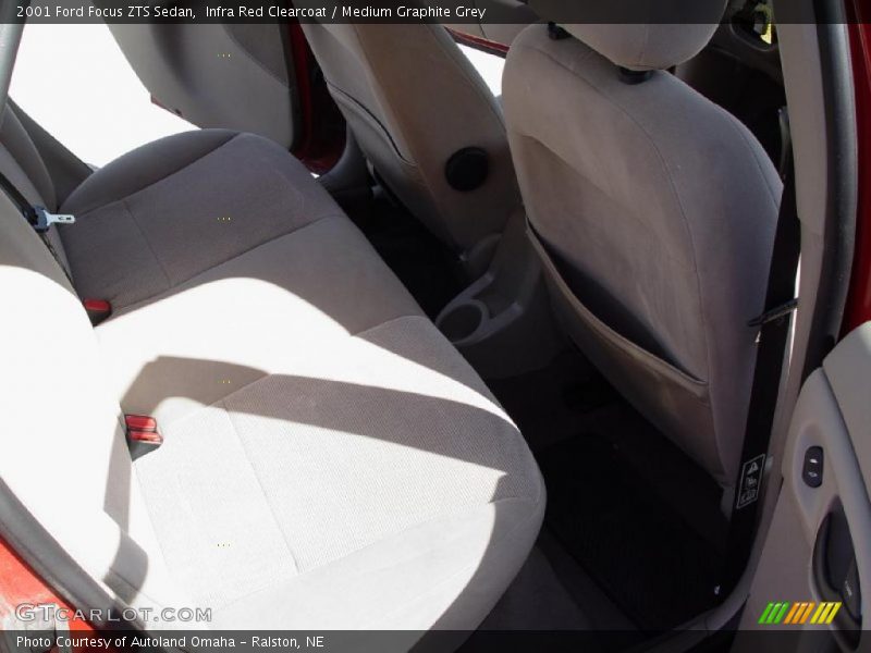 Infra Red Clearcoat / Medium Graphite Grey 2001 Ford Focus ZTS Sedan