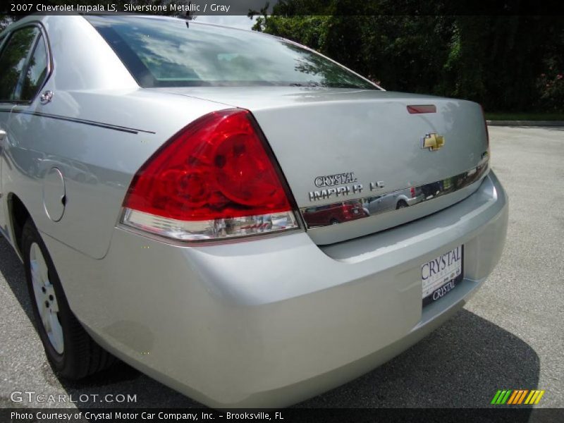 Silverstone Metallic / Gray 2007 Chevrolet Impala LS