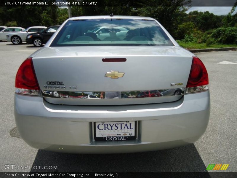 Silverstone Metallic / Gray 2007 Chevrolet Impala LS
