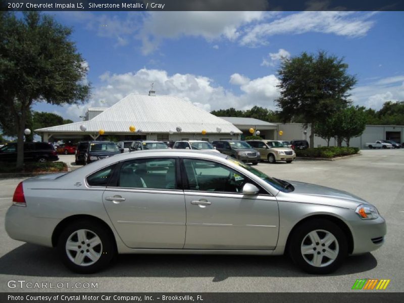 Silverstone Metallic / Gray 2007 Chevrolet Impala LS