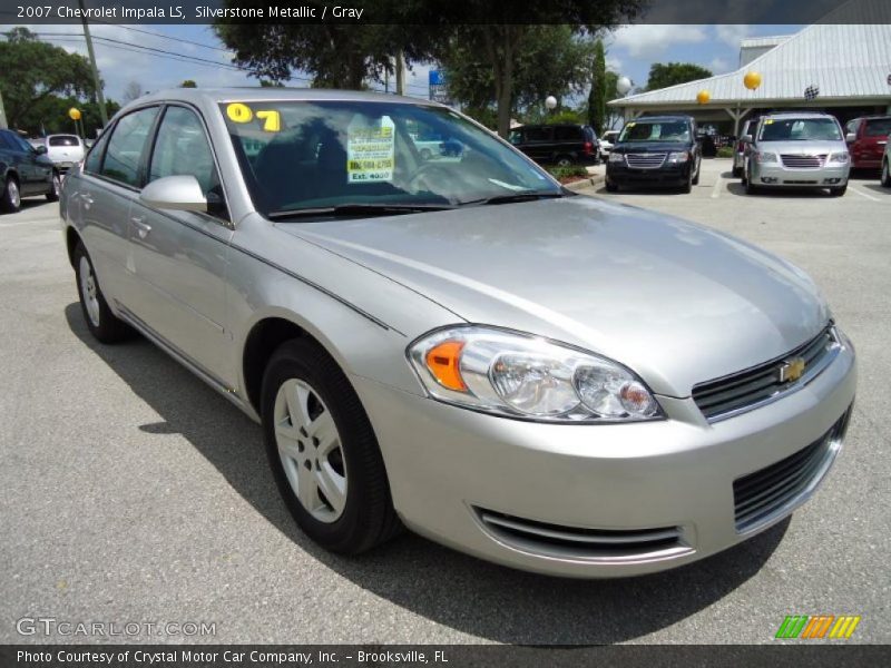Silverstone Metallic / Gray 2007 Chevrolet Impala LS