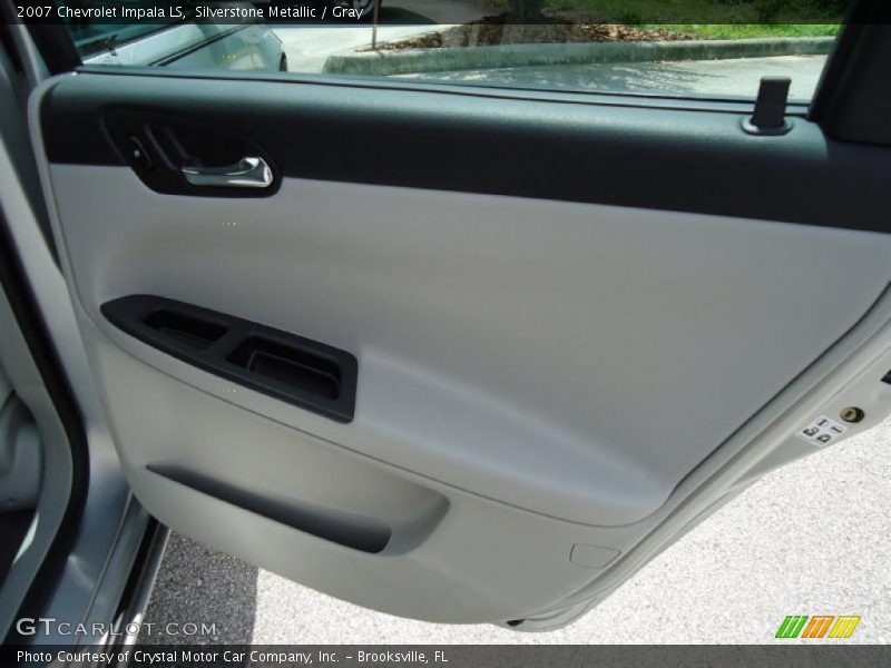 Silverstone Metallic / Gray 2007 Chevrolet Impala LS