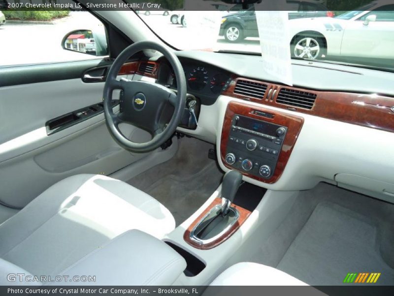 Silverstone Metallic / Gray 2007 Chevrolet Impala LS