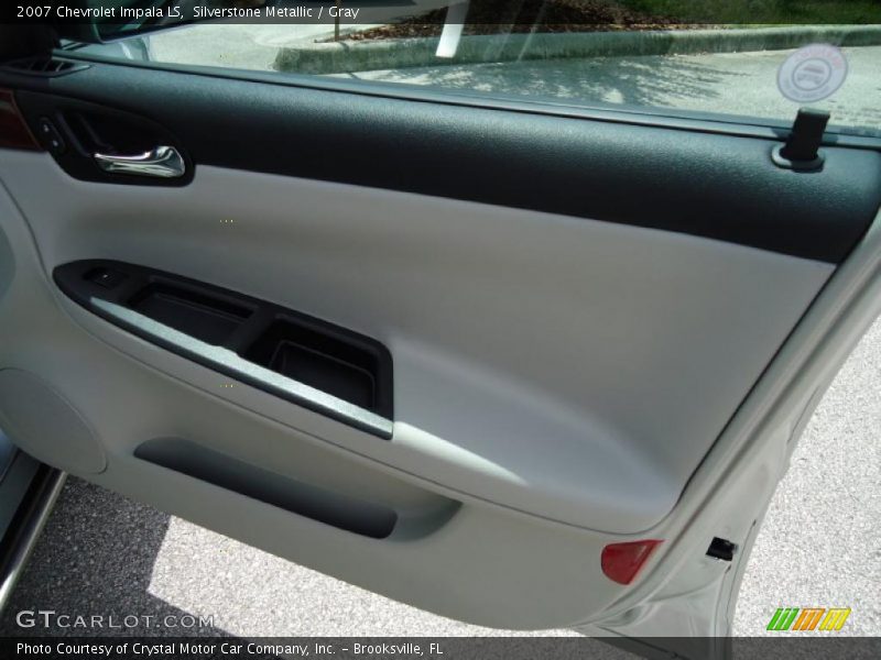 Silverstone Metallic / Gray 2007 Chevrolet Impala LS