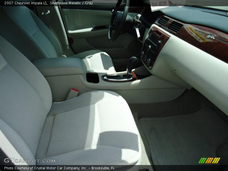 Silverstone Metallic / Gray 2007 Chevrolet Impala LS