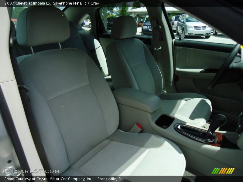 Silverstone Metallic / Gray 2007 Chevrolet Impala LS