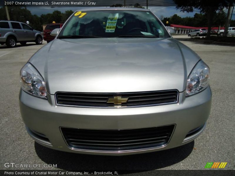 Silverstone Metallic / Gray 2007 Chevrolet Impala LS