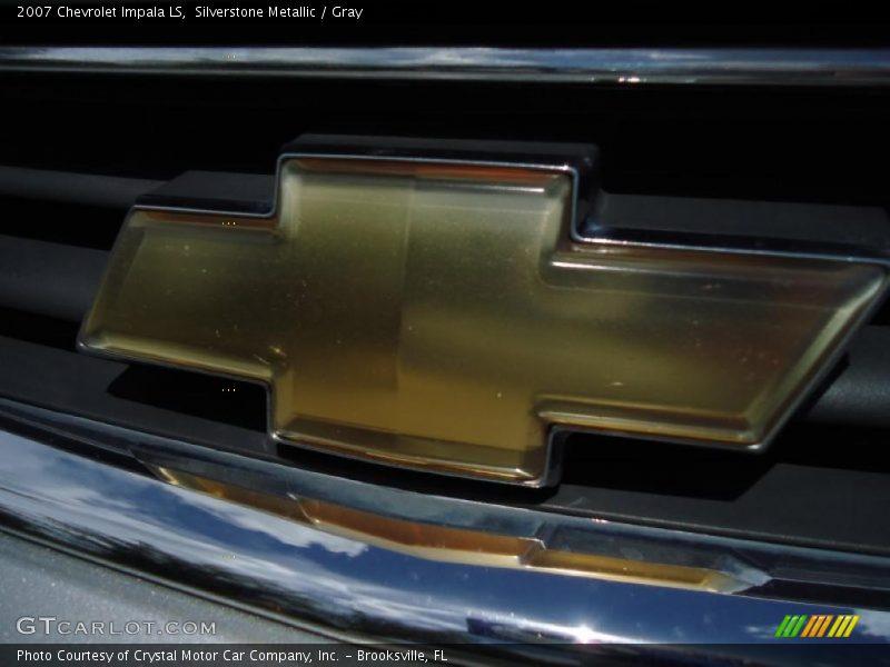 Silverstone Metallic / Gray 2007 Chevrolet Impala LS