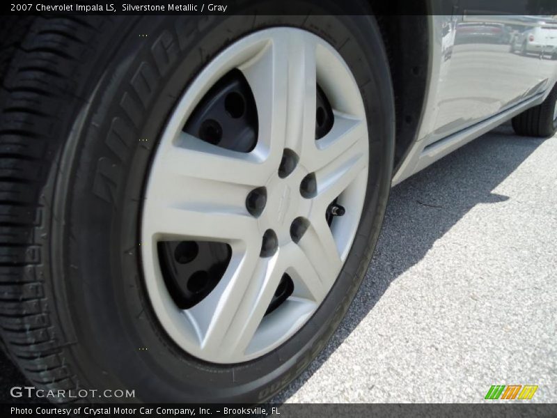 Silverstone Metallic / Gray 2007 Chevrolet Impala LS