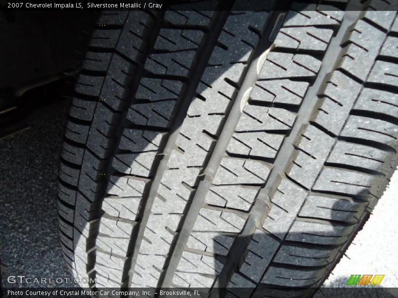 Silverstone Metallic / Gray 2007 Chevrolet Impala LS