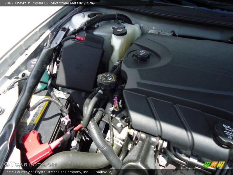 Silverstone Metallic / Gray 2007 Chevrolet Impala LS