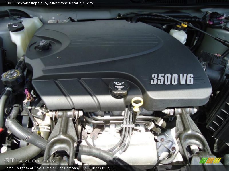 Silverstone Metallic / Gray 2007 Chevrolet Impala LS