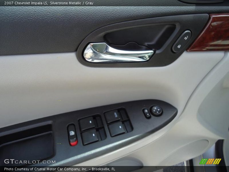 Silverstone Metallic / Gray 2007 Chevrolet Impala LS